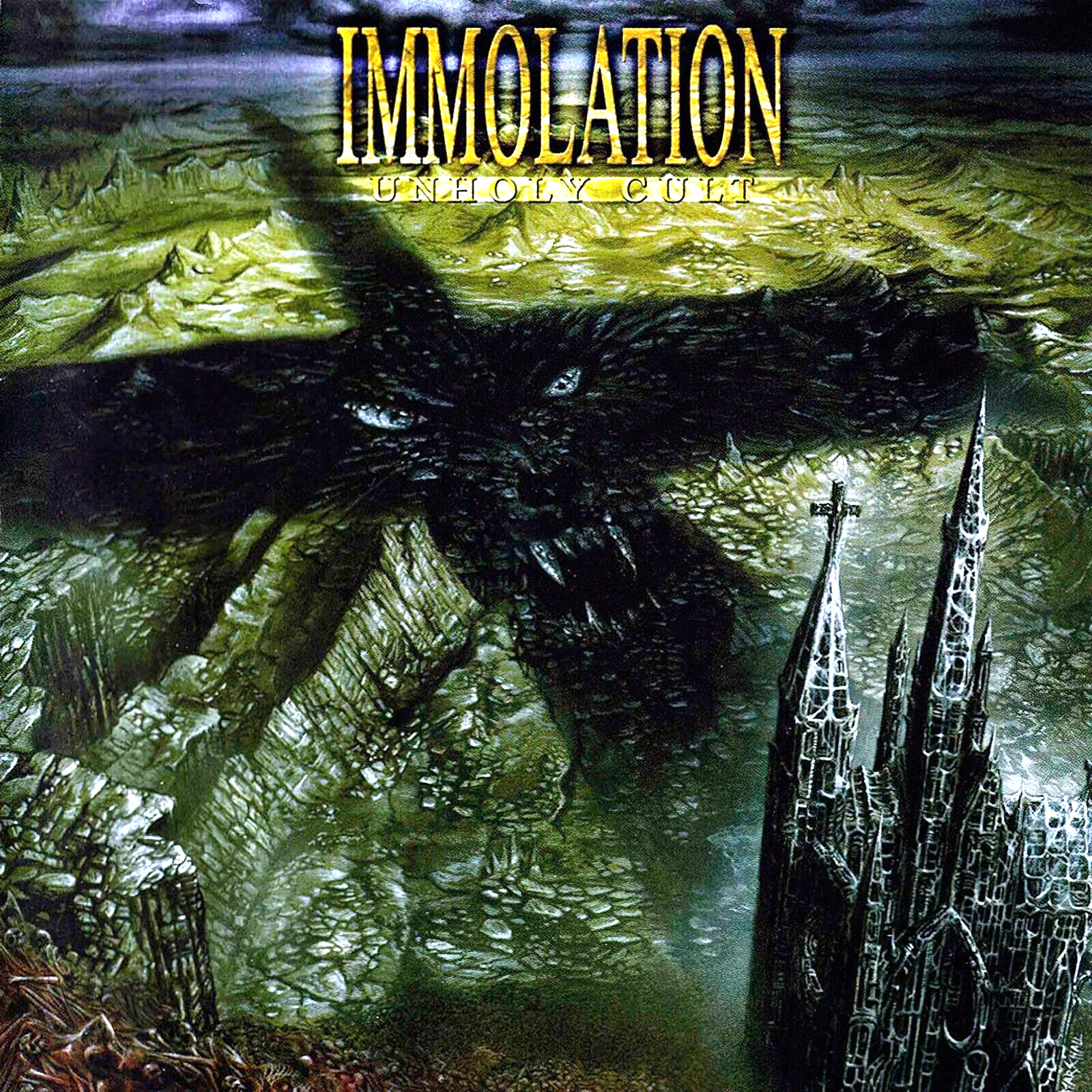 Immolation Unholy Cult 12x12 Album Cover Replica Poster Print