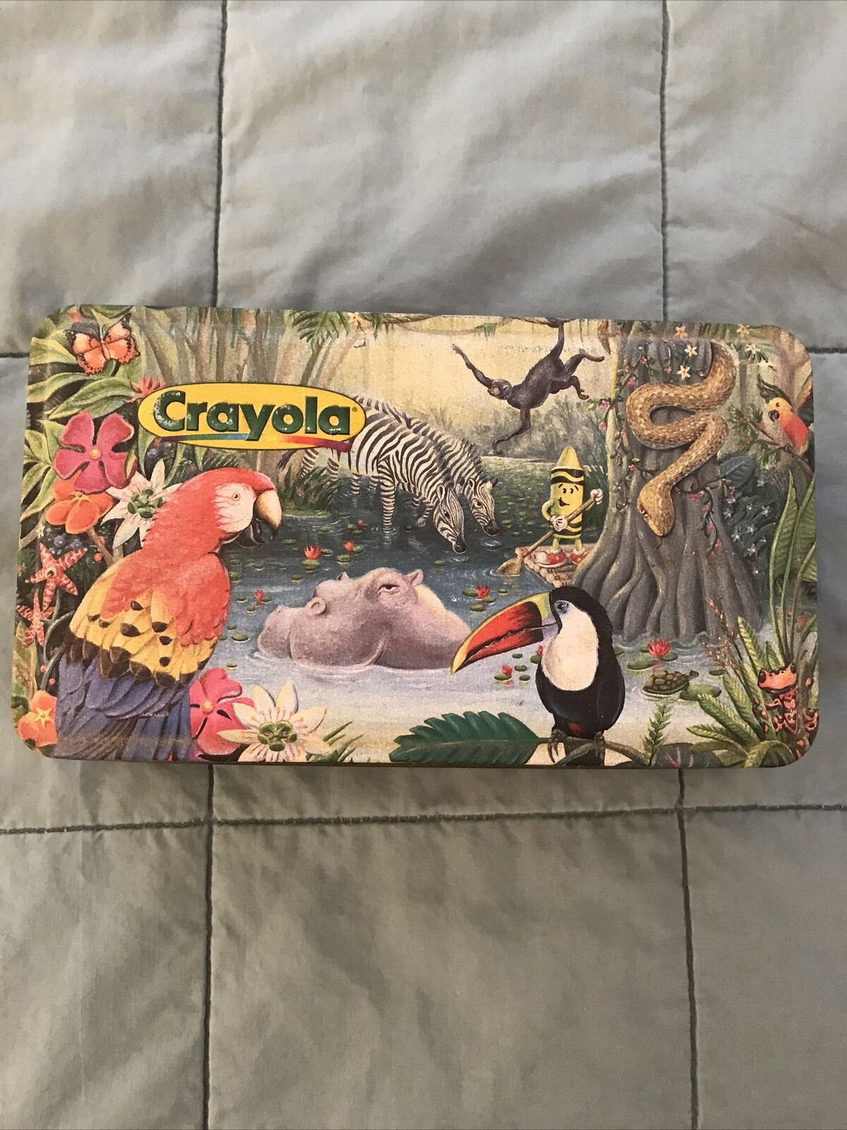 Crayola Discovery Tin: Series No. 1 "colorful Jungle" (1997)