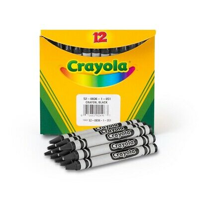 Crayola Regular Crayon Refills Black