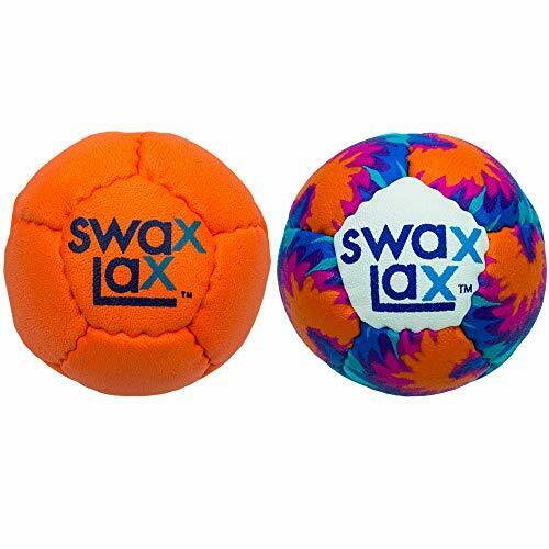 Orange And Maui Swax Lax Lacrosse Training Ball Bundle - Indoor & Outdoor Practi