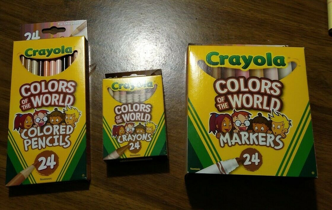 Crayola Colors Of The World Crayons, Markers, And Colored Pencils