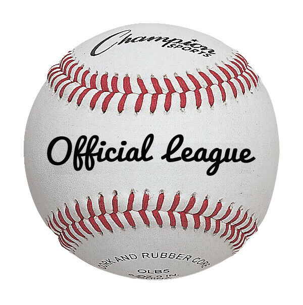 Champion Sports Official League Baseball, Pack Of 12