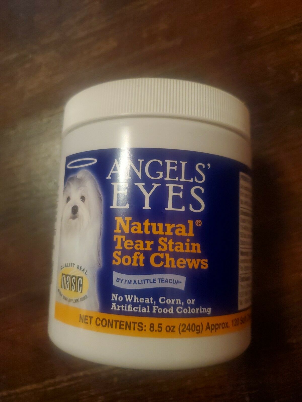 Angels' Eyes Natural Chicken Formula Soft Chews For Dogs 120-count
