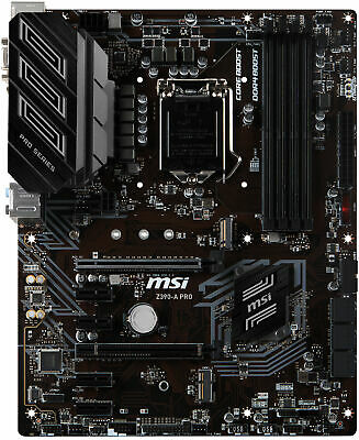 [refurbished] Msi Z390-a Pro Lga1151 Intel Z390 Sataiii Usb3.1 Atx Motherboard