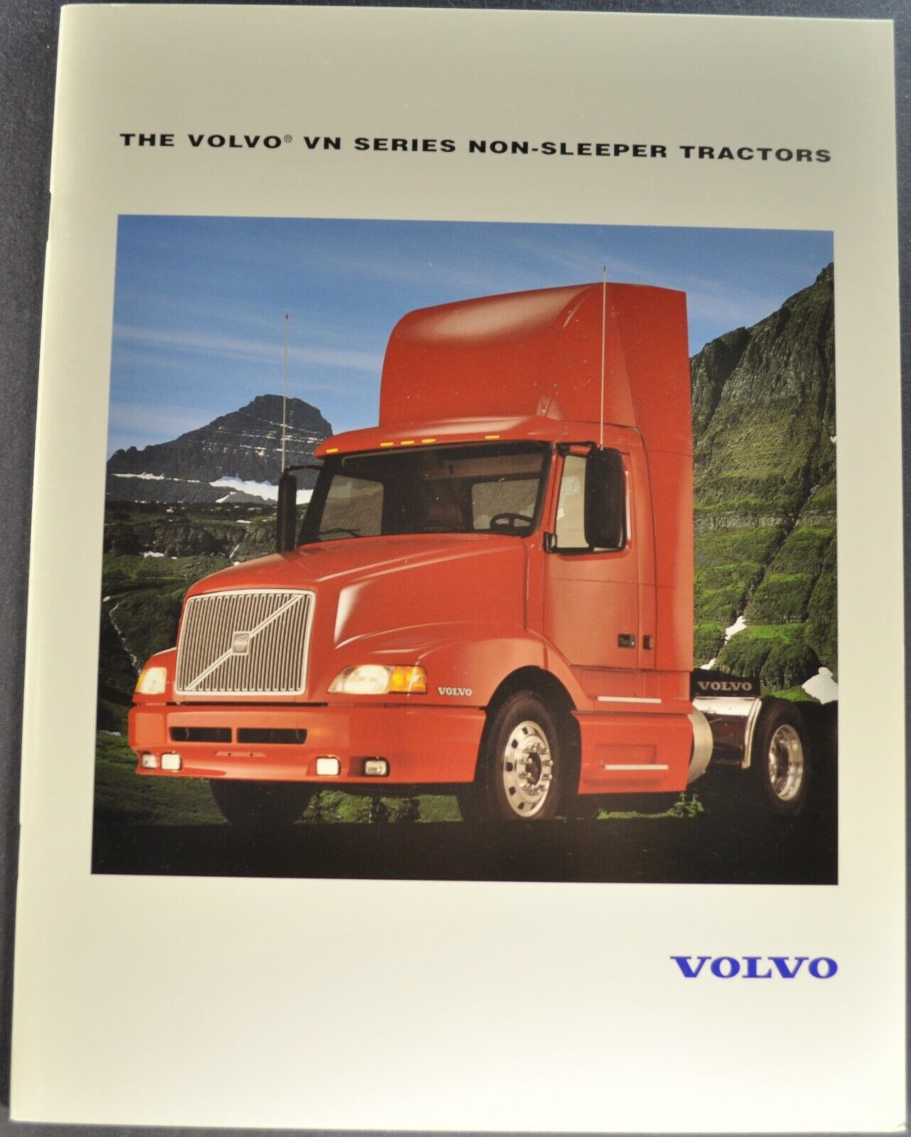 1997-1998 Volvo Vn Semi Truck Brochure Non-sleeper Cab Excellent Original